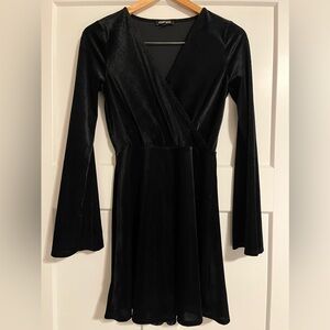 Express Velvet Mini Dress